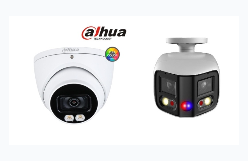 Dahua Full-Color and Dual-Lens Cameras