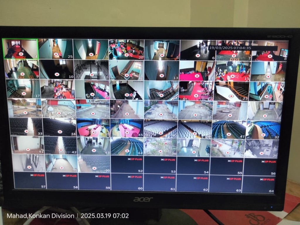 64-Channel Enterprise CCTV Command Center in Mahad